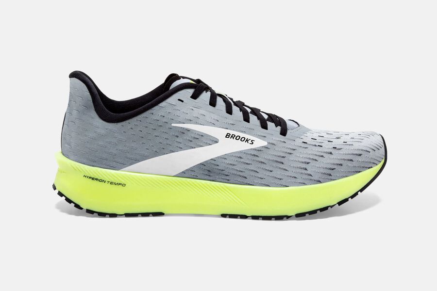 Tenis Corrida Brooks Hyperion Tempo Masculino Brasil - Cinzentas/Pretas 6128457-LX